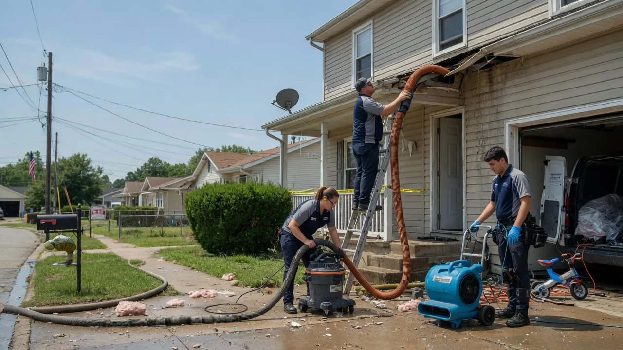 Water Damage Restoration in Springfield, LA near me